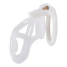 CockLock Cage de chasteté Skelly L 11 x 3.6cm Blanche